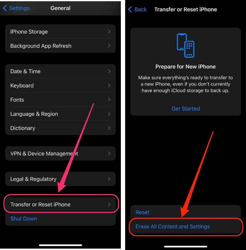 Restablecer Resotre iPhone sin cargar