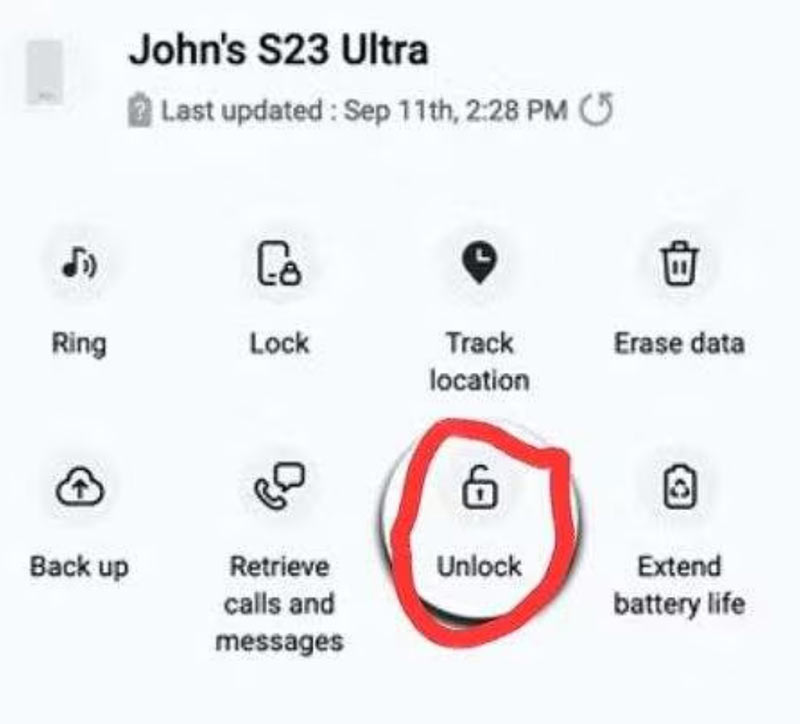 Unlock Samsung Via Samsung Account