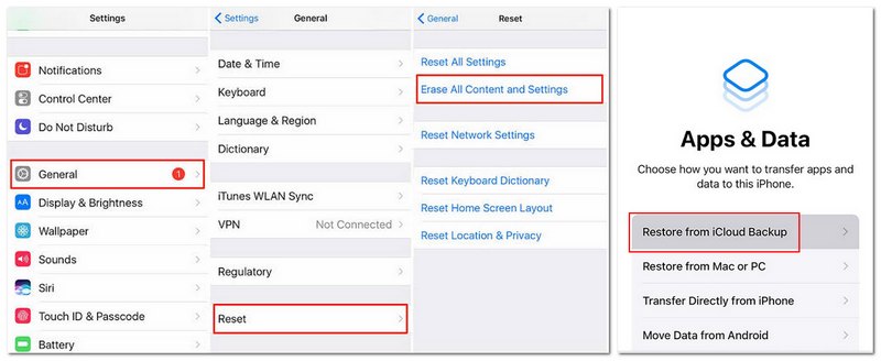 Restaurar vídeo desde la copia de seguridad de iCloud