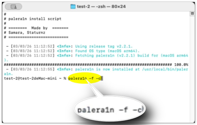 Enter Command Line to Enter Recovery Mode