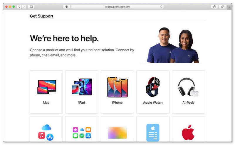 Pregúntale al equipo de Apple