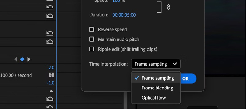 Interpolación de tiempo en Premiere Pro: 3 métodos