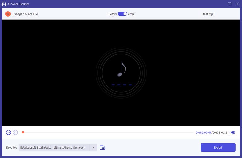 Exportar voces aisladas